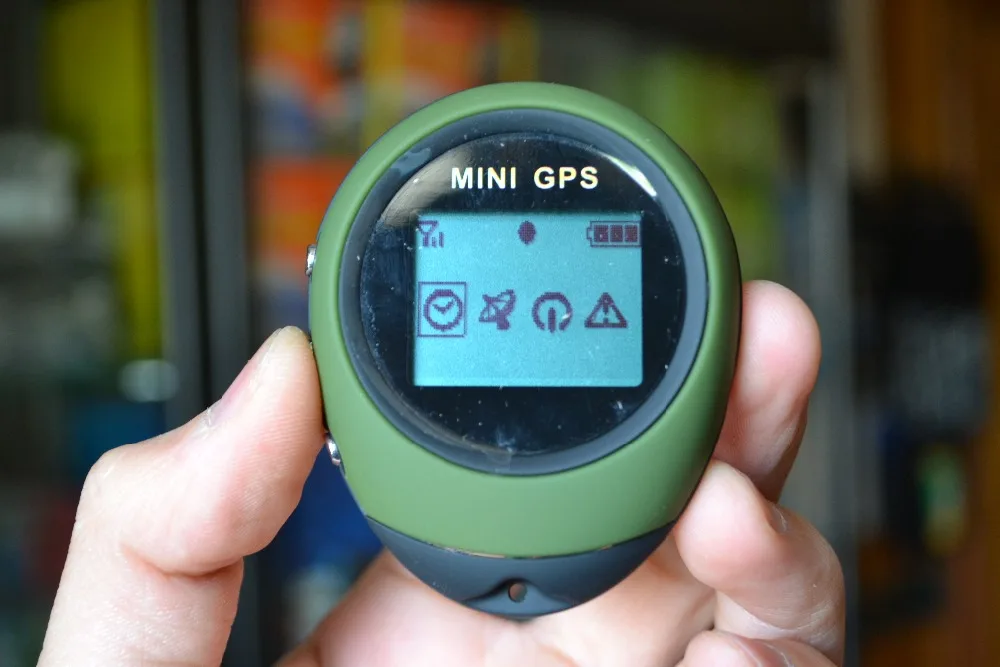 Портативный мини gps приемник брелок навигация POI ходьба Бег Плавание skiling езда на