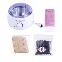 Эпиляция для удаления волос Набор восковых нагревателей воск Разогреватель гранул депилятор бумага для удаления волос