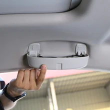 Автомобильный стильный держатель для солнцезащитных очков, футляр для хранения солнцезащитных очков, чехол для Volkswagen VW Tiguan Passat B8/Touran