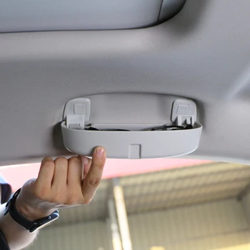 

Car Styling Sunglasses Holder Sun Glasses Storage Box Case for Volkswagen VW Tiguan 2017 2018 Passat B8 / Touran 2016 2017 2018