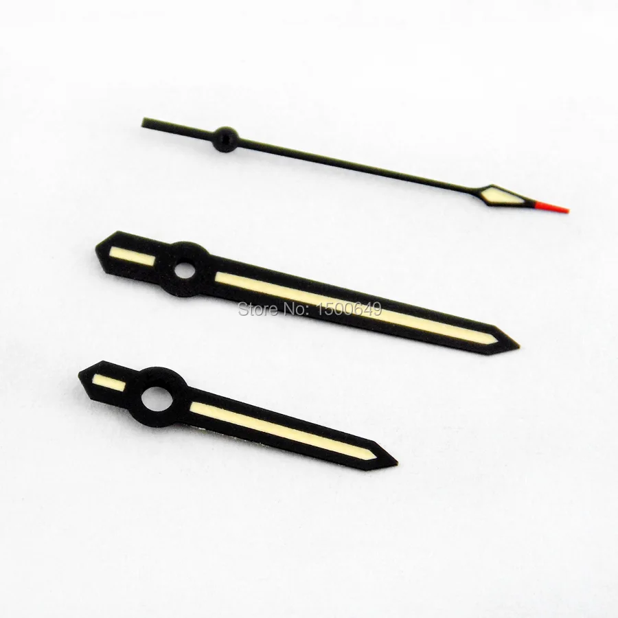 

Black edge of the green needle fit Miyota 8205/8215/821A movement watch hands P526