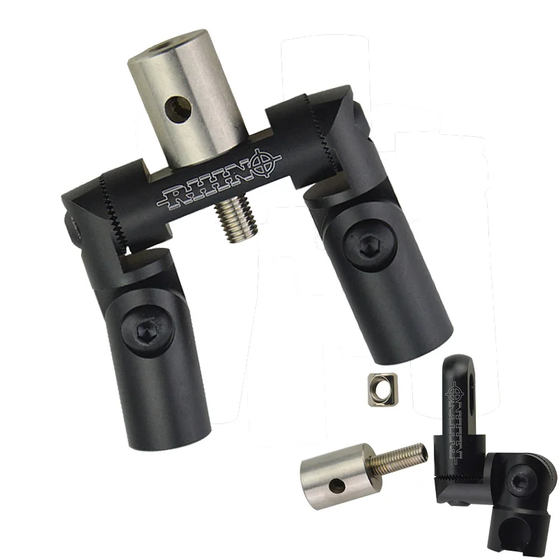 1 pc Archery Bow Balance Rod Competition Stabilizer V-bar Connector Compound Recurve Bow Accessory 1 pc Archery Bow Balance Rod Competition Stabilizer V-bar Connector Compound Recurve Bow Accessory