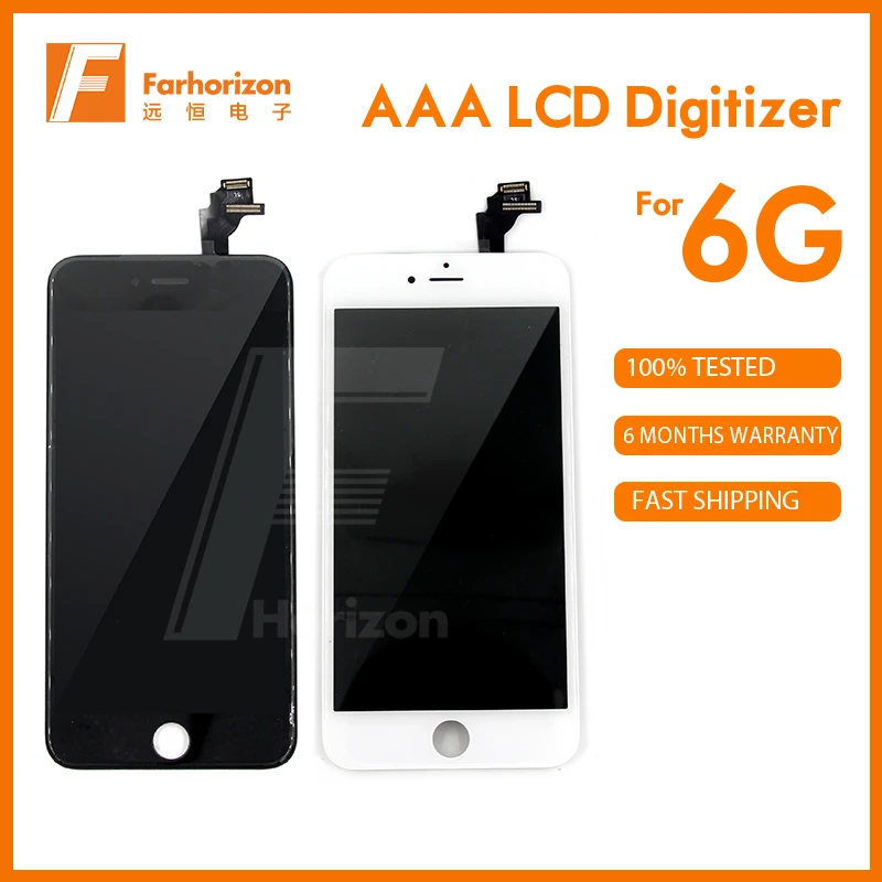 Wholesale 20 PCS/Lot 100% Tested & High-quality LCD for iPhone 6 of Capacitive Touch Screen No Dead Pixel | Мобильные телефоны и
