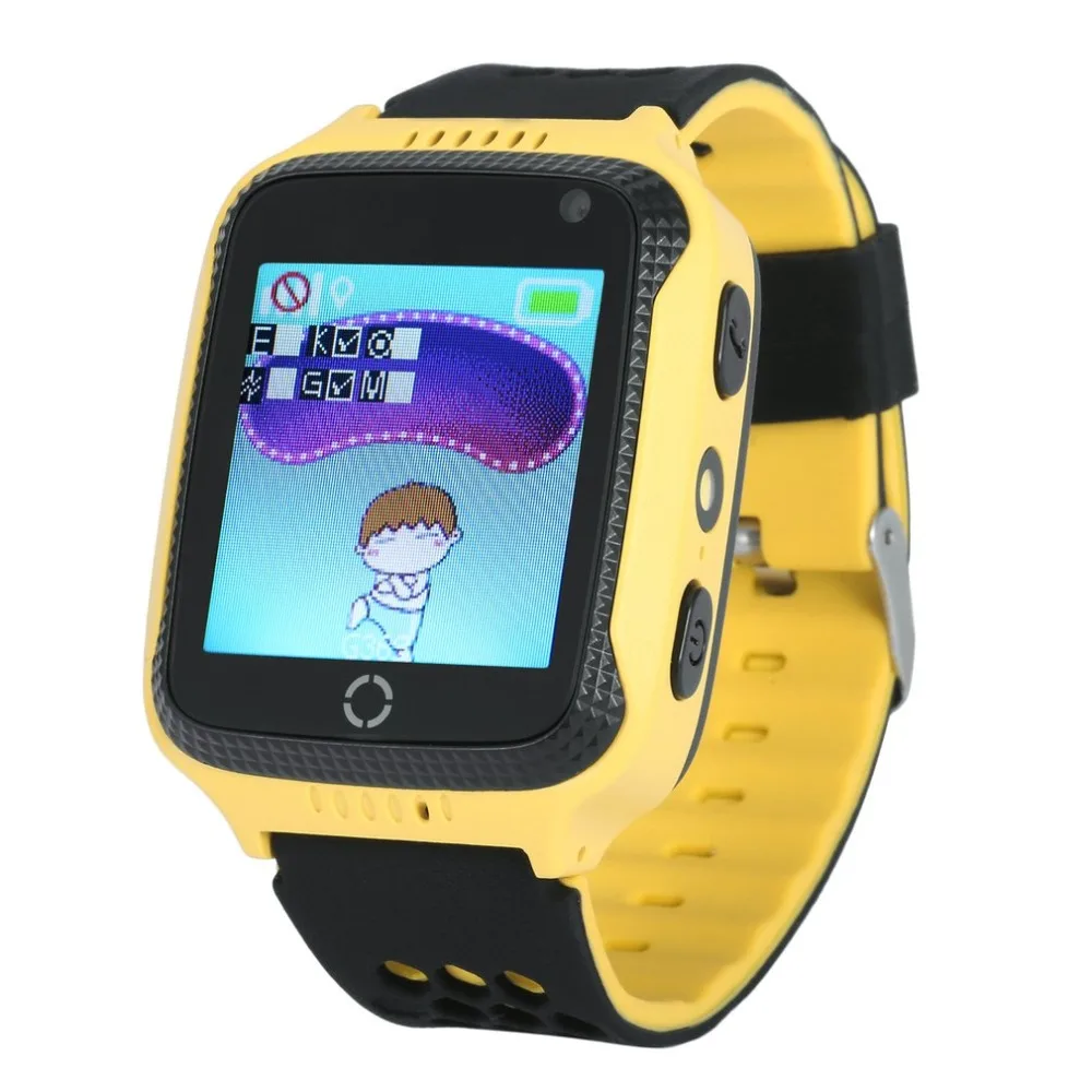 

1.44" touch Screen Kids Smart Wrist Watch GPS Tracker SOS Dual Way Call Anti-lost Real Time GPS/LBS Locator with Pedometer A35