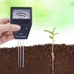 Садовые инструменты 2 в 1 измеритель кислотности почвы и фертильность тестер с 3 зонды для садоводства
