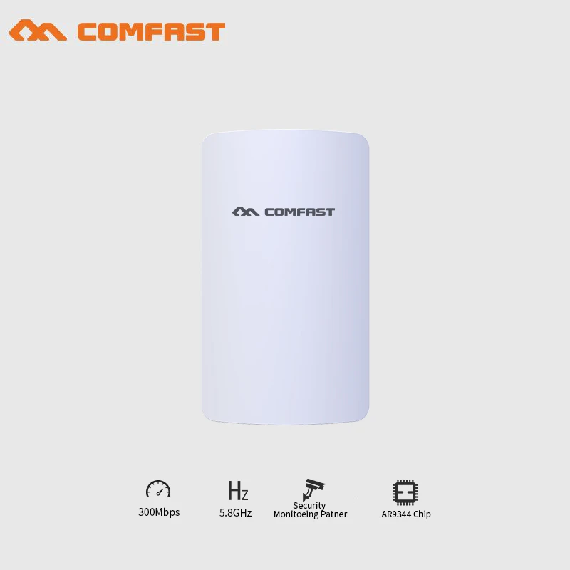 

2pcs Comfast 300Mbps 5.8Ghz wireless bridge mini cpe with Antena wi-fi wireless router wifi extender repeater signal amplifier