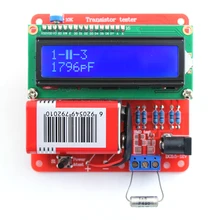 Высокое качество NPN PNP Mosfet DIY Kit емкость ESR транзистор индуктивности LC резистор метр тестер M168