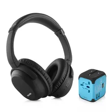 NiUB5 Active Noise Cancelling Bluetooth Headphones with Wireless Stereo font b Headset b font Deep bass