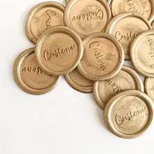 Логотип воск упаковочные наклейки, Бизнес логотип самоклеющиеся сургучных Печатей, Custom фирменные восковые наклейки