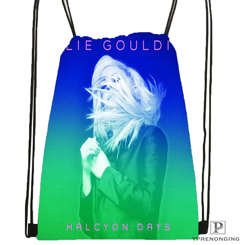 Custom Ellie Goulding Guns and Horses Drawstring Backpack Bag Cute Daypack Kids Satchel (Black Back) 31x40cm#180531-04-60 Custom Ellie Goulding Guns and Horses Drawstring Backpack Bag Cute Daypack Kids Satchel (Black Back) 31x40cm#180531-04-60
