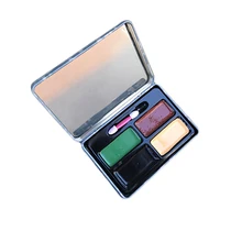 4 цвета, военный Лесной камуфляж, Камуфляжный цвет, крем, краска для лица, трубка, палочка для наружного поля, камуфляжный масляный костюм