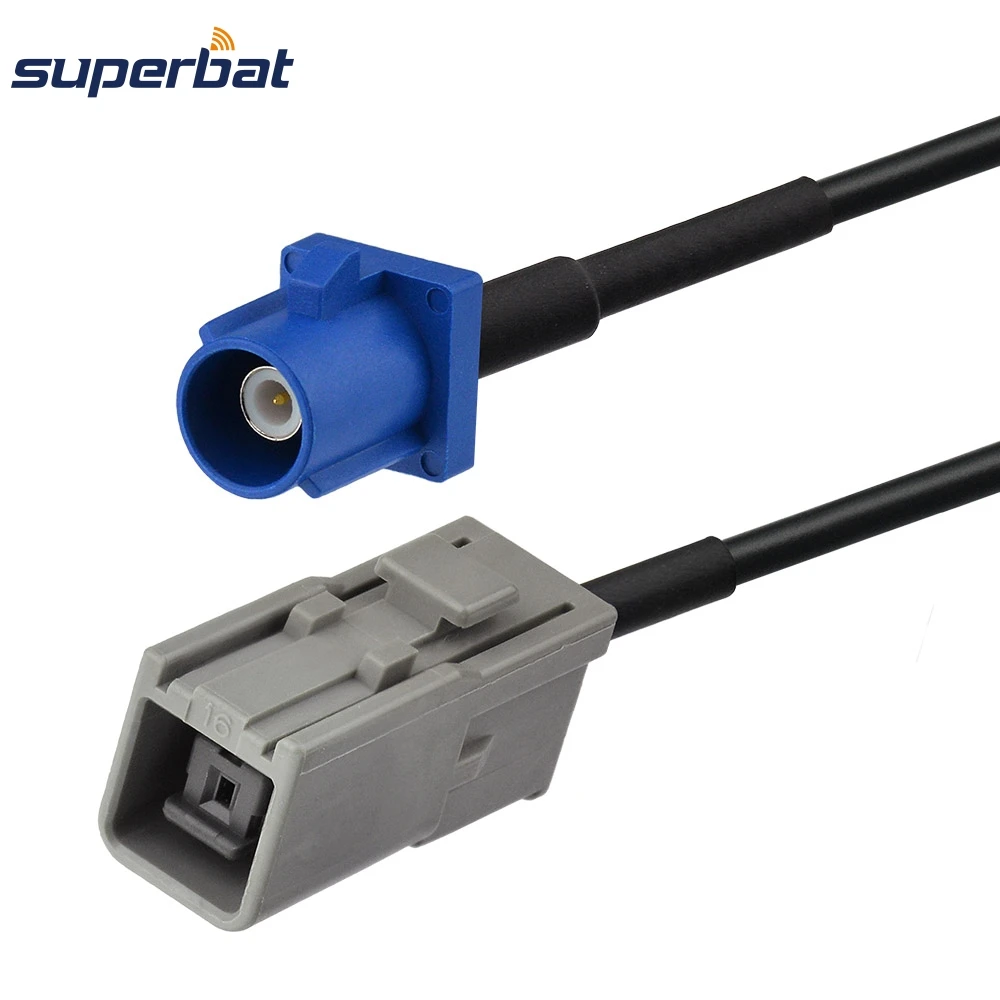 Superbat Fakra C штекер прямо к GT5-1S Джек GPS антенна гибкий кабель RG174 для спутникового 15