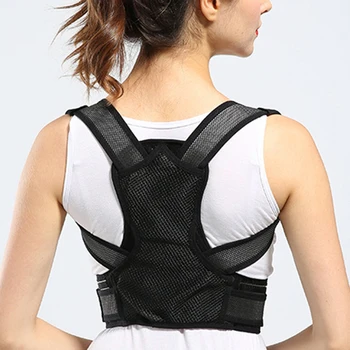 

Mrosaa Adjustable Kyphosis Correction Belt Straight Waist And Shoulder Strap Universal Anti-Humpback Correction Belt