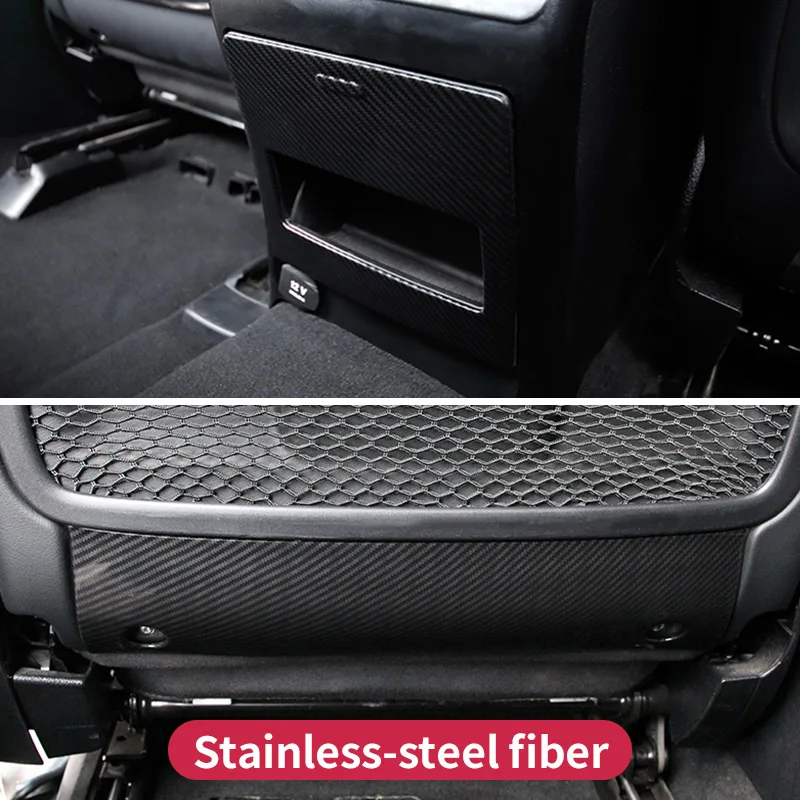 Beste Voor Mercedes Benz GL320 350 450 GLS X166 Ml350 320 GLE W166 coupe c292 Belangrijkste drijvende seat fiber Trim Cover sticker Accessoires