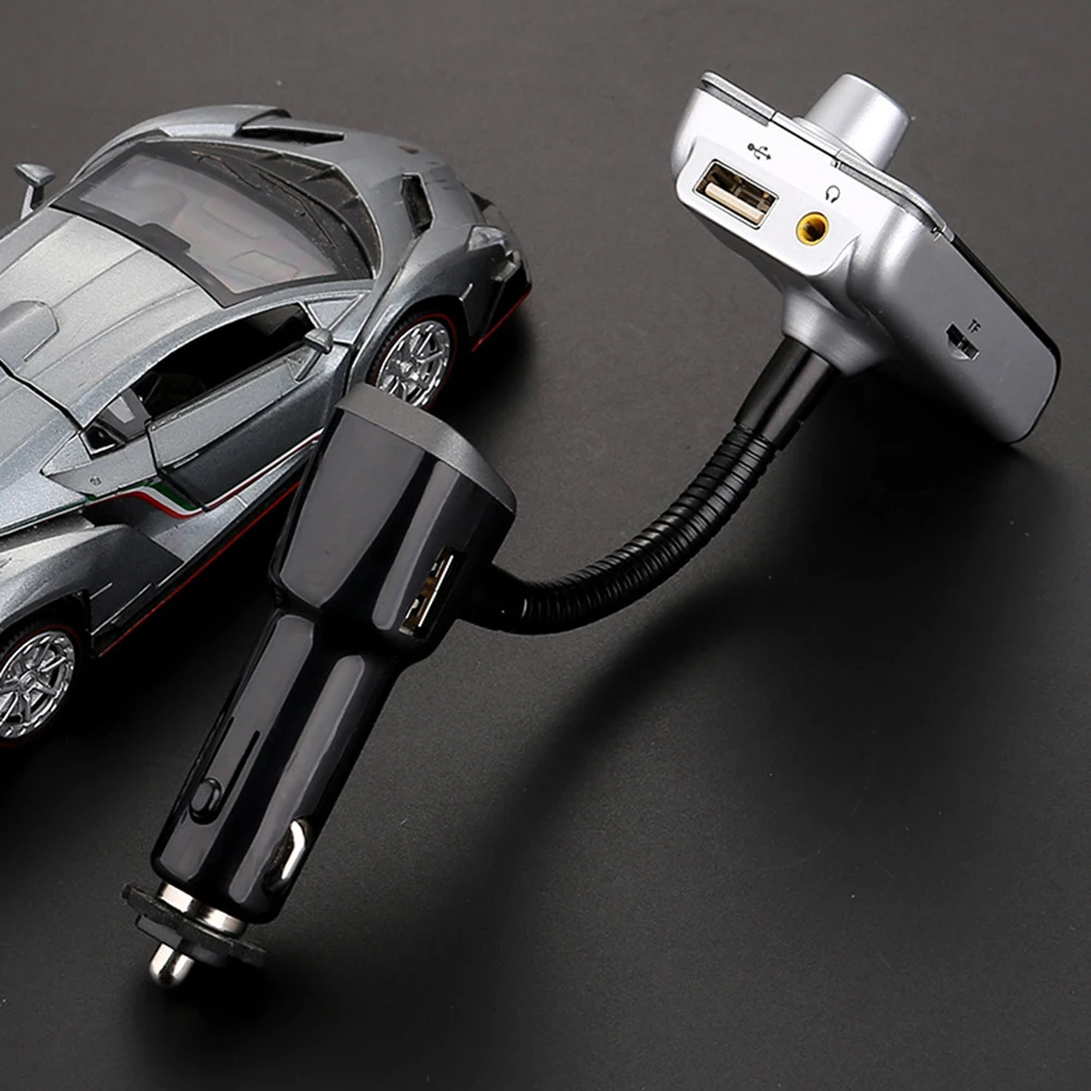 JINSERTA fm передатчик Bluetooth FM модулятор USB быстрая зарядка Handsfree автомобильный