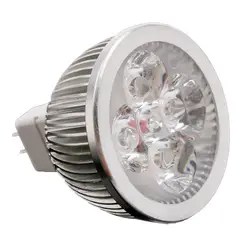 Dhdl-4 * 1 Вт GU5.3 MR16 12 В теплый белый светодиодный свет лампы Spotlight