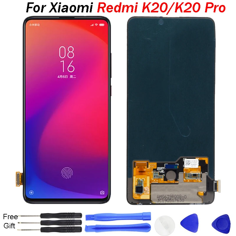 AMOLED Original For Xiaomi Redmi K20 LCD Display K20 Pro Screen Mi 9T Pro Display Touch Screen Digi