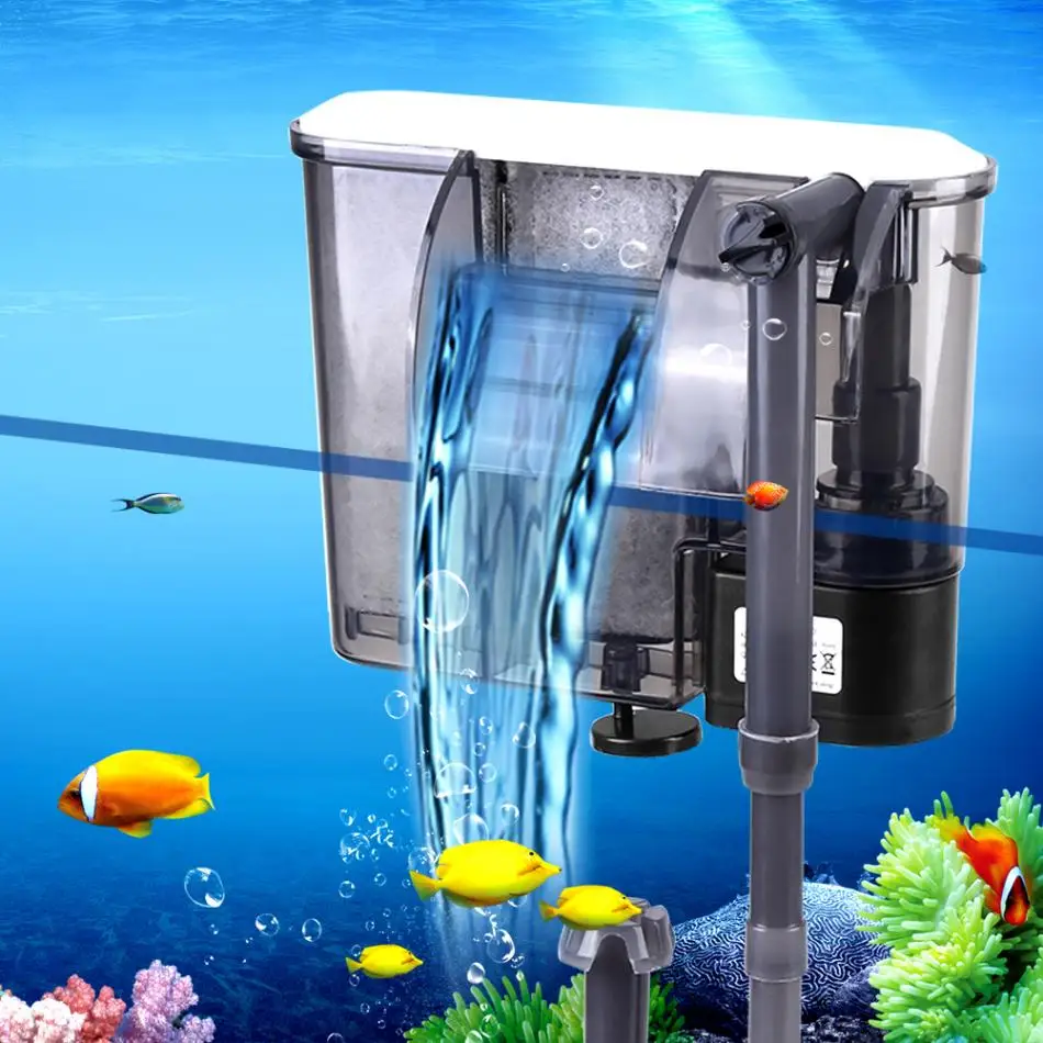 New Aquarium Air Pump Surface Skimmer Filter Fish Tank Filter External new-aquarium-air-pump-surface-skimmer-filter-fish-tank-filter-external