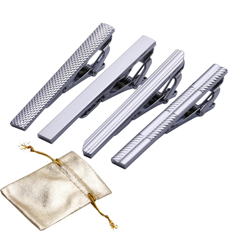 4pcs Mixed Mens Stainless Steel Fashion Luxury Classic Exquisite