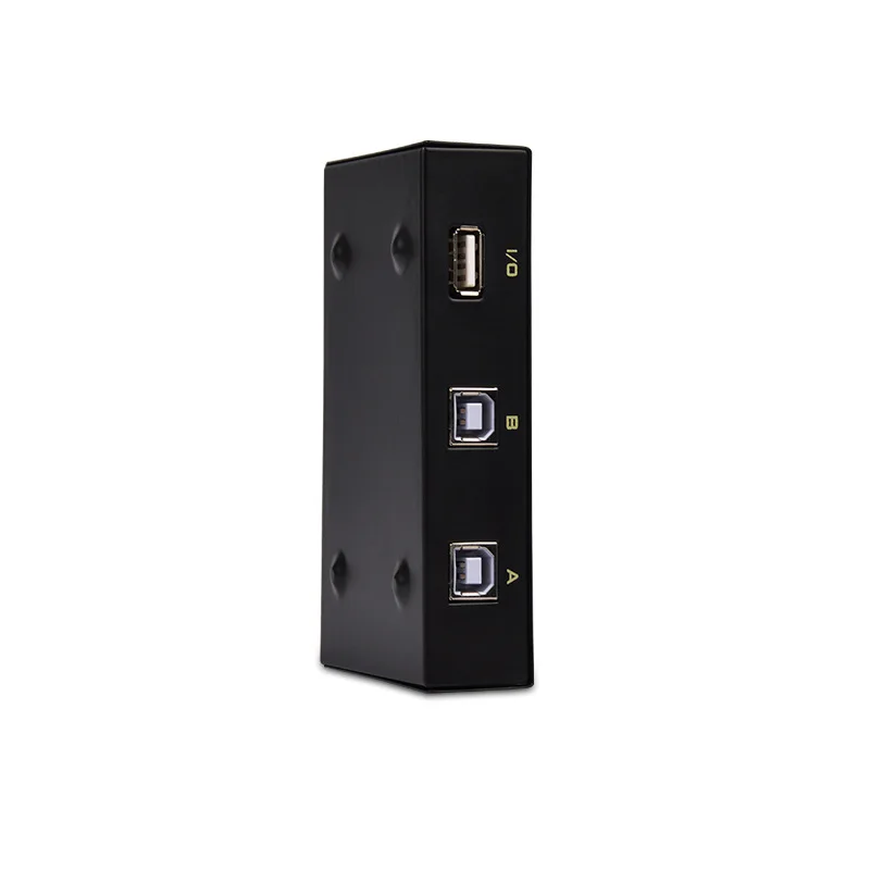 2 Port USB Manual Sharing Switch Box For 2 Computer PC To Share 1 Printer Scanner Switcher FJ-1A2B USB KVM Switch USB Extender Hub USB Splitter Converter