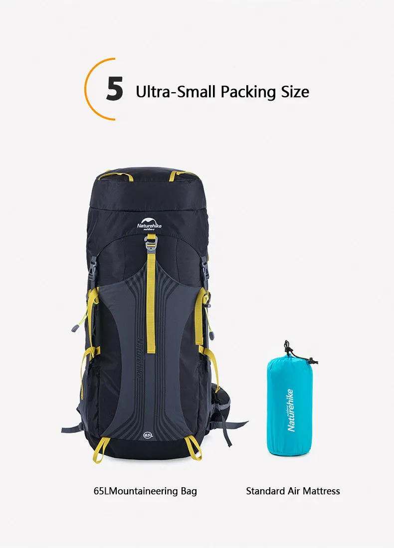 Cama de ar Acampamento com Travesseiro Tenda ao ar Naturehike Engrossar Esteira Leve Livre Dormir Almofada Colchão Inflável Nh18q001-d 7.5cm Mod. 1263860 9 Cheap Esteira de acampamento