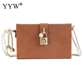 

Crossbody Bags Foe Women 2018 Fashion Mini Box Clutch Purse Female Solid Color Shoulder Messenger Bag Woman Wedding Clutches