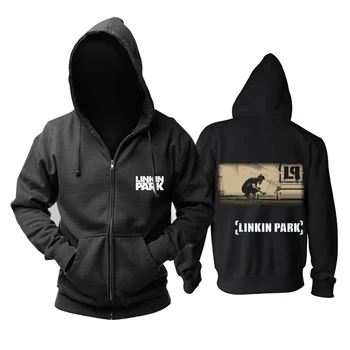 

Bloodhoof Linkin Park rock band zipper hoodie Asian Size