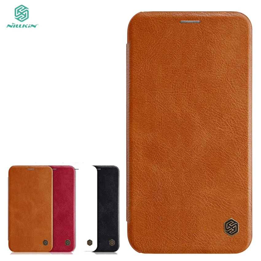 

For iPhone XR Case NILLKIN PU Leather Flip Case For iPhone XR High Quality Luxury Flip Cover For Apple iPhone XR