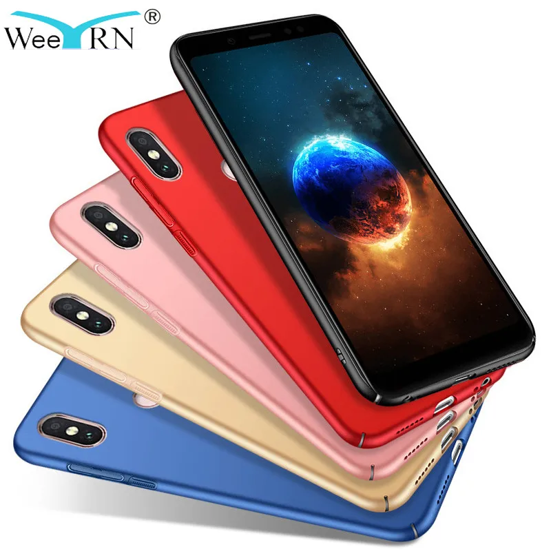 

WeeYRN Matte Hard Case Xiaomi Redmi note 5 Pro Redmi 5 5 Plus Funda Full Case Luxury Plastic Thin Cover Xiaomi Redmi note 5 Case
