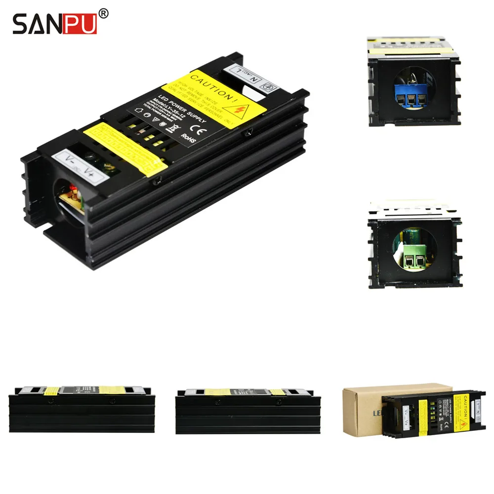 

SMPS LED Switching Power Supplies 12V 35W Drivers in 12V 220V 230V AC/DC Light Transformers Black Full Container Load Wholesale