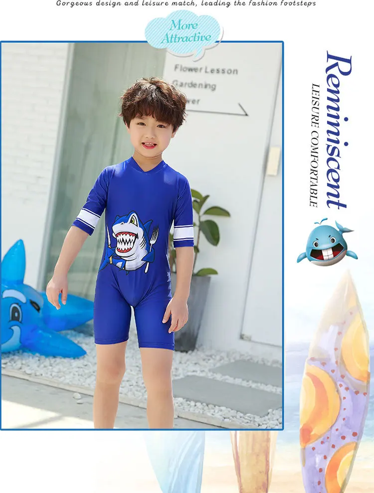 Купальный костюм для мальчиков, детский купальник, детские купальники, детские костюмы, детская одежда для плавания, Короткие Длинные штаны