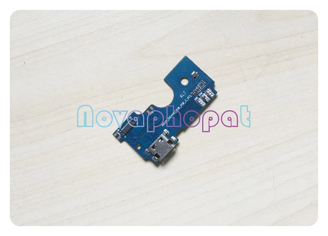 

Novaphopat Charger Port For Doogee F7 USB Dock Charging Port Data Transfer Connect Connector with Microphone Flex Cable Board