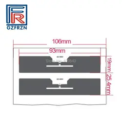 10 шт. iso 18000 6C EPC Gen2 лобовому стеклу UHF RFID для парковки Managment