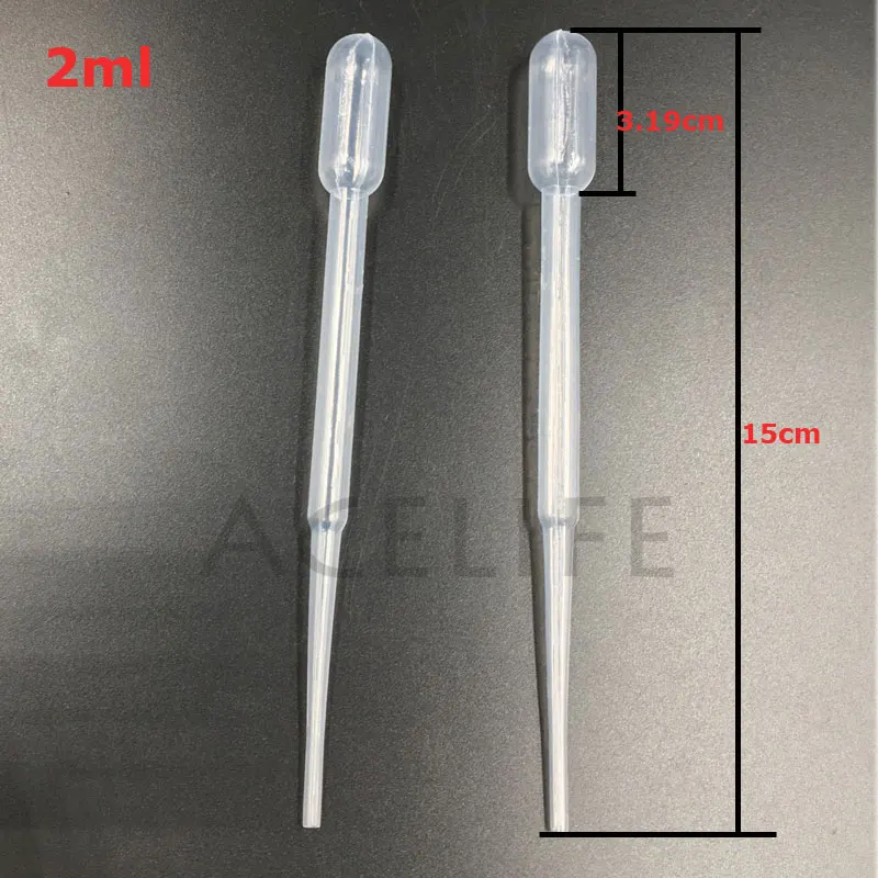 50 шт х 0,2 мл-10 мл одноразовые пластиковые градиентные пипетки для переноса пипеток аэрограф - Цвет: 50X 2ML