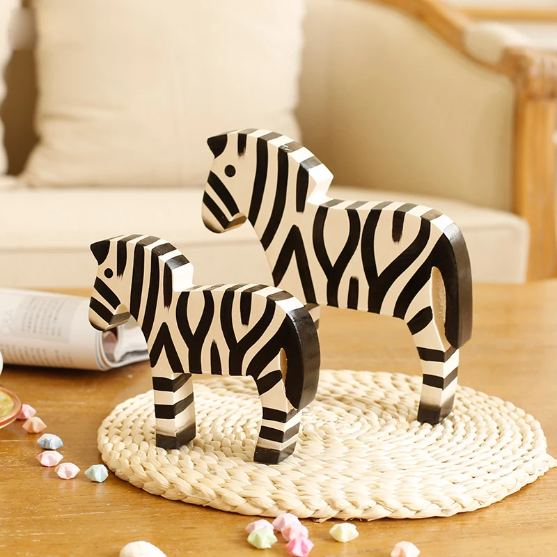 zebra figurines for home