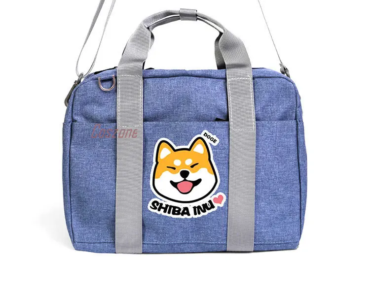 Danganronpa Kumamon Shiba Inu Cosplay Oxford Shoulder Bags Cartoon Messenger Bag Casual Travel Handbags