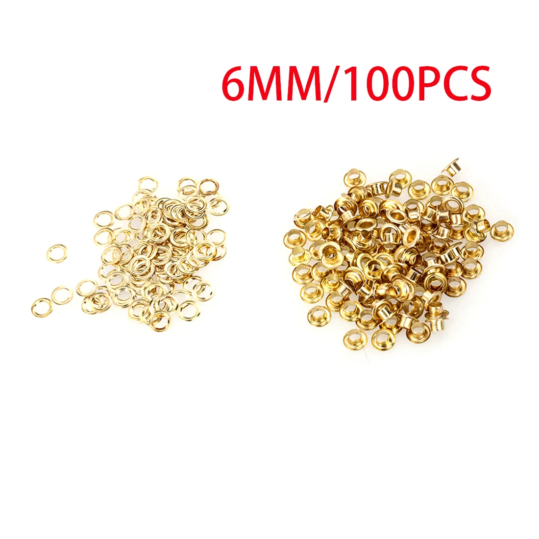 New Fashion 100pcs/lot Metal Eyelets Grommets 4mm for Leather Craft DIY Scrapbooking Shoes Practical Accessories|eyelet grommet|metal eyeletsfashion