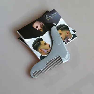 US $342.84 by DHL 500PcsLot Hot Beard Shaping Tool Styling Template Shaping Comb for Hair Beard Trim Template Beard Modelling Tools