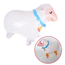 TOYZHIJIA, Детские вечерние принадлежности, овцы, фольги, аллюминиевые детские надувные игрушки, украшения для дня рождения, 58 см* 24 см* 48 см