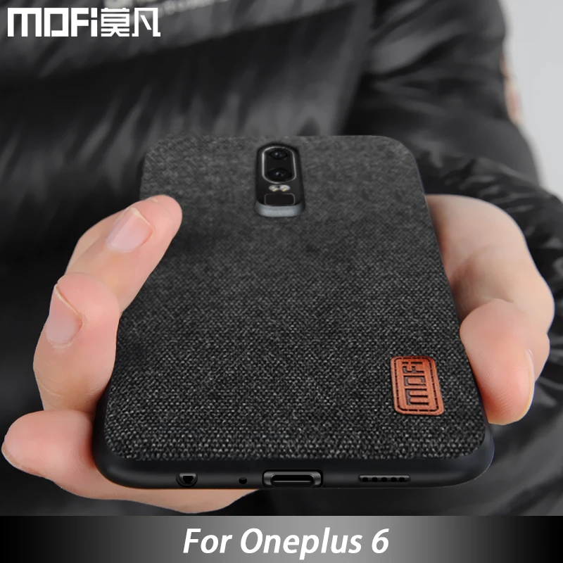 one plus 6 case oneplus 6 back cover hard protective business style case coque capas MOFi original 1+6 oneplus 6 case