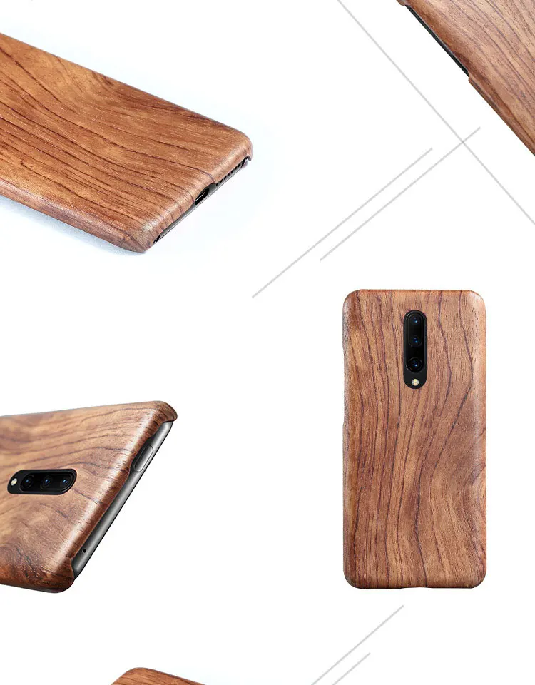 HOT Bamboo Wood Oneplus 7t Wood Case Oneplus Pro Wooden