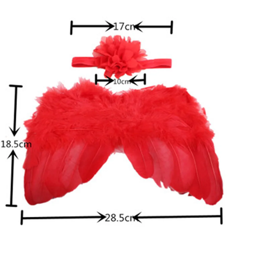 Newborn Photography Accessories Angel Wing Baby Photo Props Handmade Costumes For Infants Fotografia Crochet Costumes For Baby