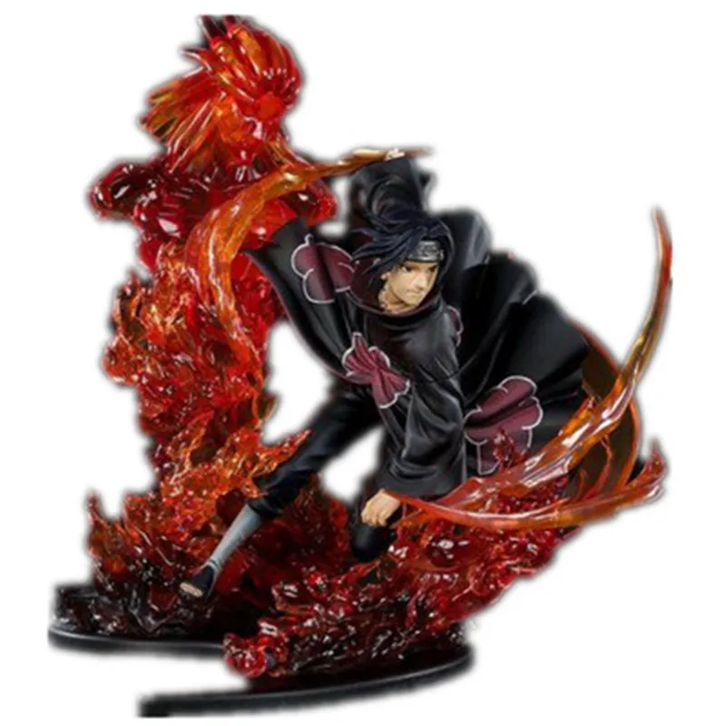 Наруто ПВХ фигурка Zero Uchiha Itachi Fire Sasuke Susanoo Какаши Минато Kurama отношение Madara Senju Hashirama игрушки - Цвет: Itachi Opp