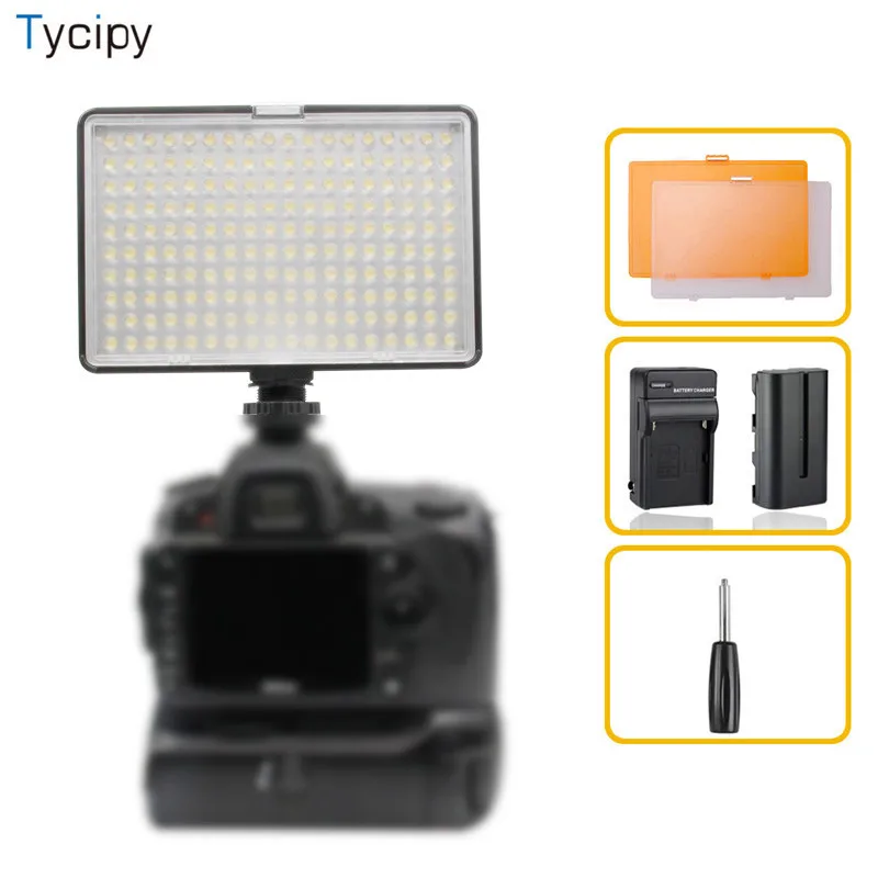 

Tycipy Lamp Selfie Light Studio Video Light to Photo Camera Photographic Lighting Bi-color 3200-5500K