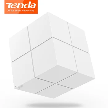 

Tenda Nova MW6 WiFi Gigabit Router Whole Home Mesh WiFi System with 11AC 2.4G/5.0GHz Wireless WI-FI Repeater, APP Remote Manage