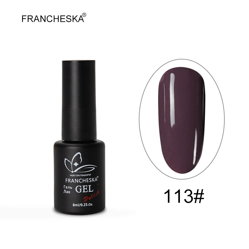 color gel 113 Горячая распродажа серый розовый серия Гель-лак камуфляж oje гель lak unha Гибридный гвоздь Гель-лак долговечный замочить от unas nagellak - Цвет: color gel 113