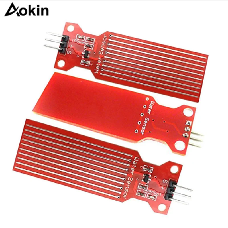 Датчик уровня воды Aokin датчик глубина обнаружения капель для Arduino UNO MEGA