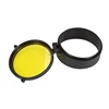 FIRE WOLF Rifle Scope Lens Cover Internal Diameter Transparent Yellow Glass Hunting Shooting 24 Sizes Weaver Ring Clip Sighting ► Photo 2/6