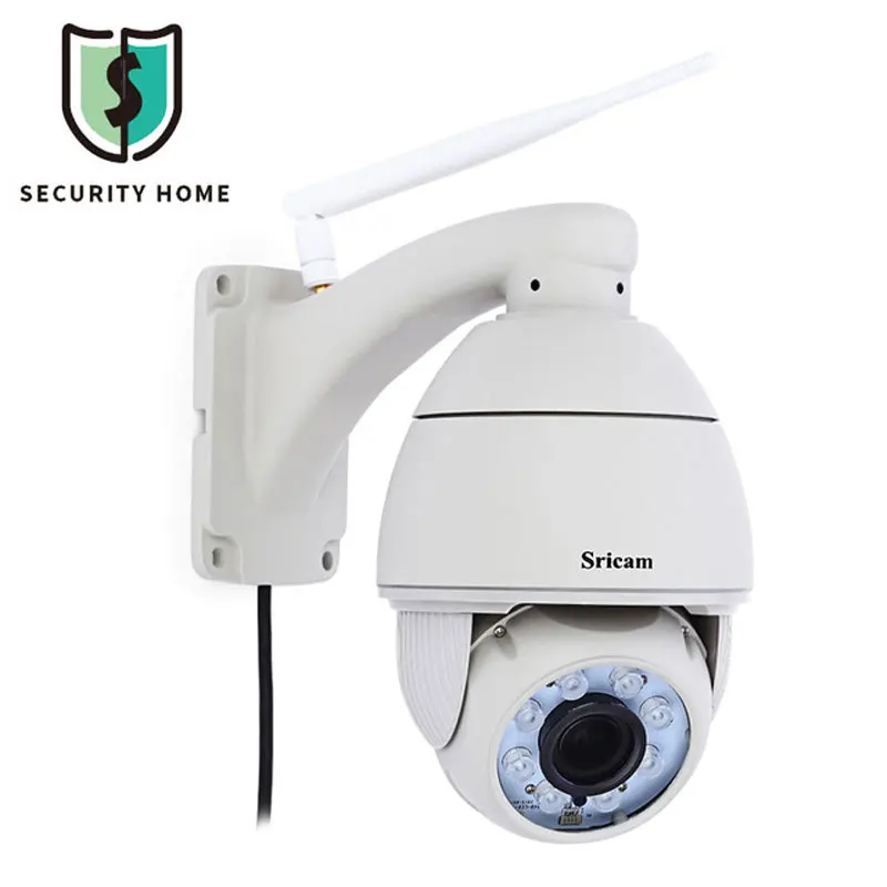 

SRICAM SP008 960P HD Wifi Camera Waterproof Mini IP Camera Optical Zoom IR Night Vision Surveillance Camera Support 128G TF Card