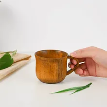 Our cherish деревянная чашка журнала Цвет ручной работы из натурального дерева Кофе Чай пиво сок молоко кружка Чай изделия домашнего Кухня